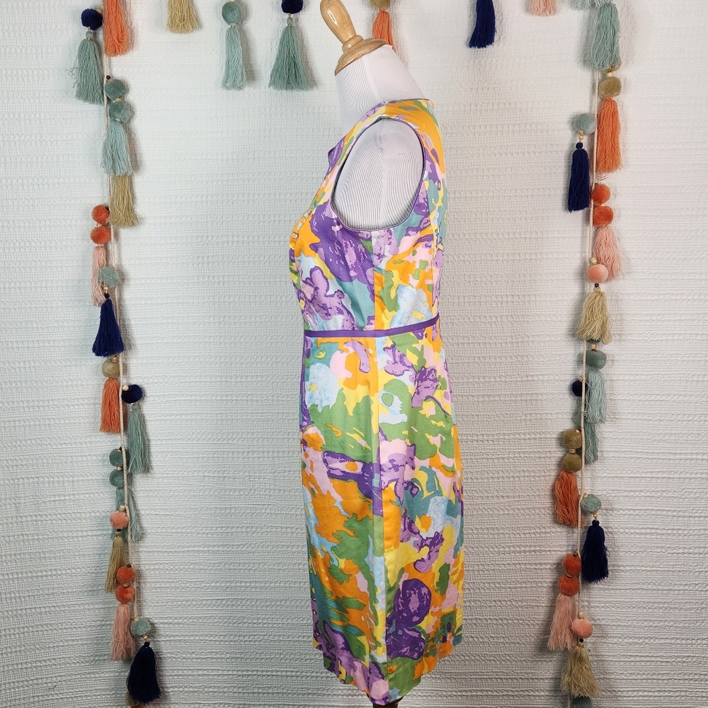 Boden Abstract Sleeveless Sheath - Picture 2 of 5